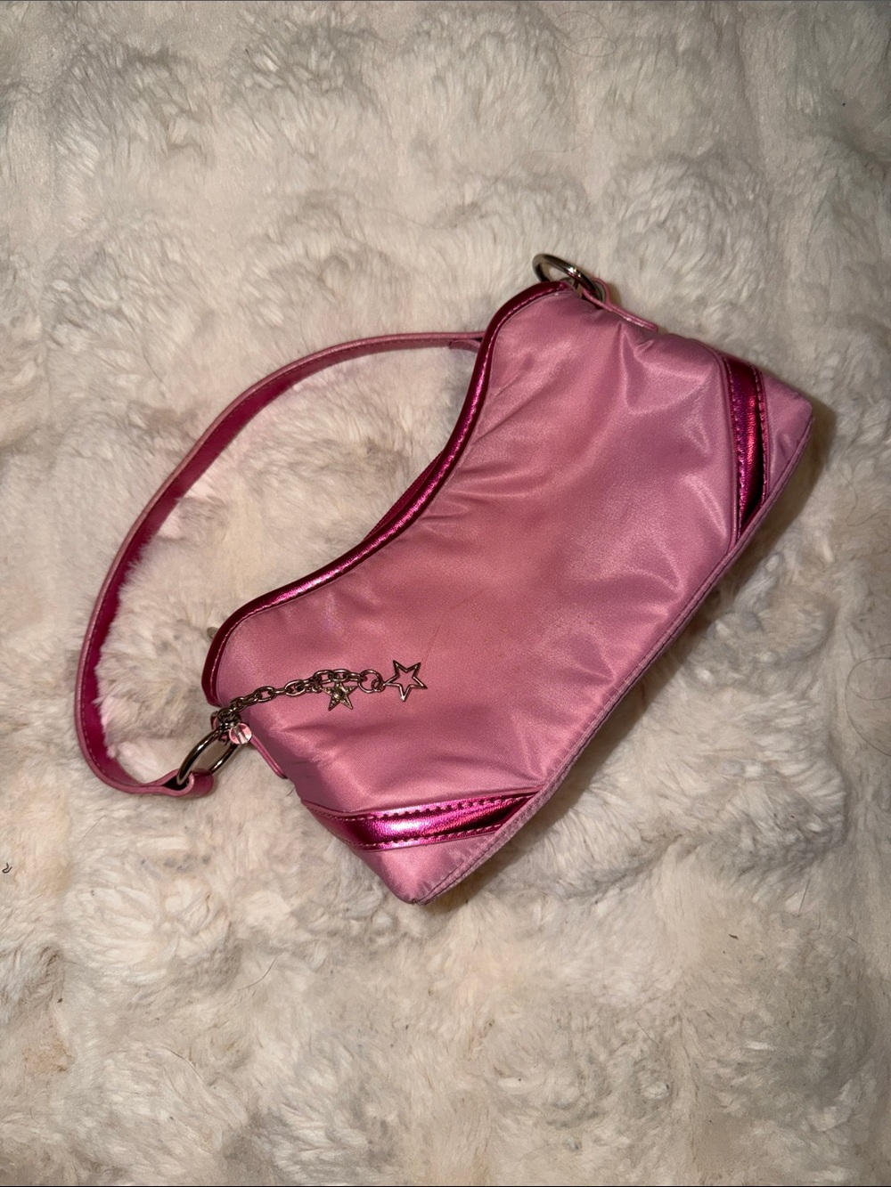 Bath and body works American girl doll Pink Star Charm Shoulder Bag